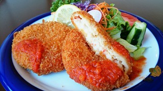 季節のクリームコロッケ(ライス、スープ付)　　　￥1,000