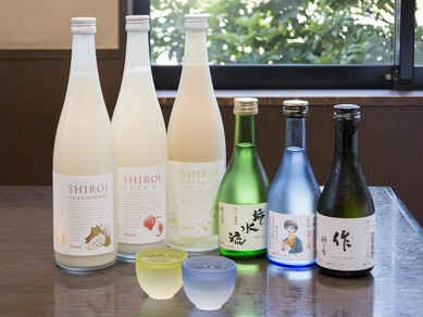 「作」「滝流水」「るみ子の酒」など、三重県の地酒を取り揃え