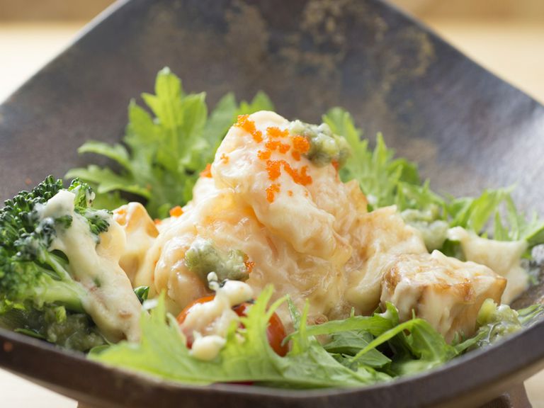 大海老の特製マヨネーズ和え