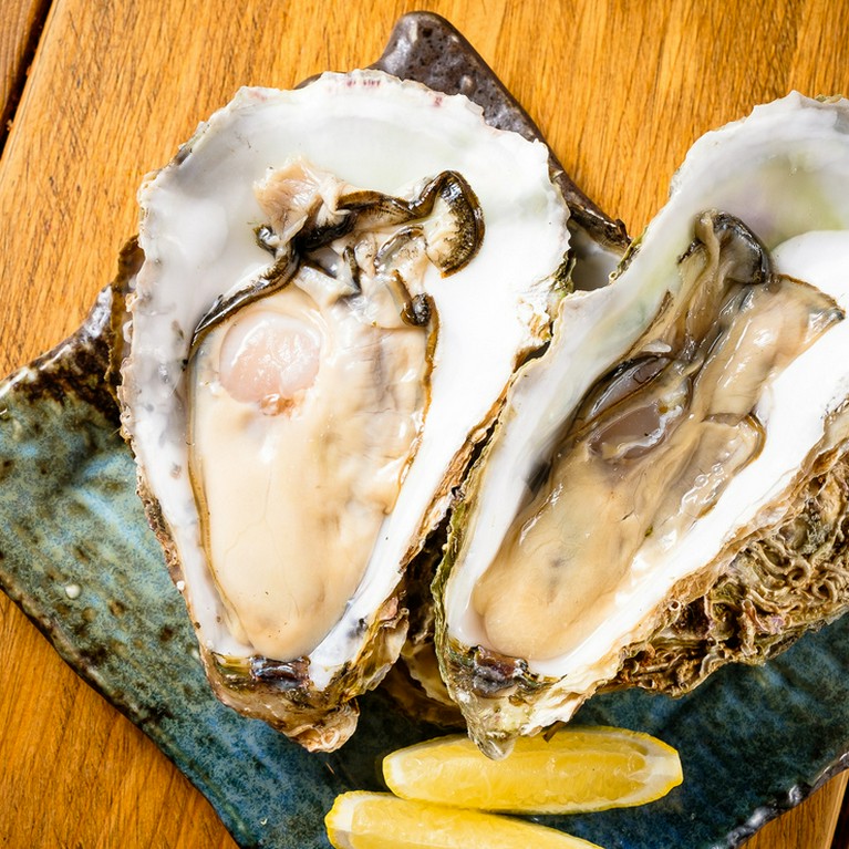 牡蠣と旬菜のソテー