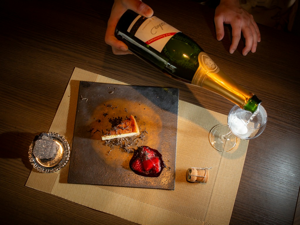 コースの中の一品