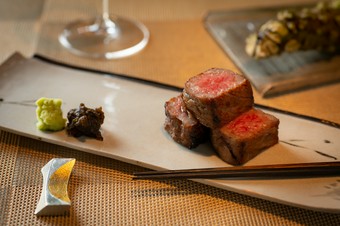 コースの中の一品