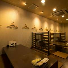 店内奥のお座敷は職場の宴会や仲間同士の気軽な飲み会に最適