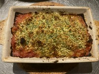 トリッパの食感とパン粉のサクサクが相性バッチリ。
