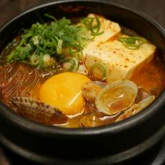 スンドゥブごはんセット　