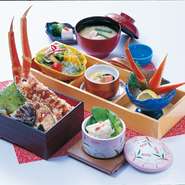 華御膳　かに天重