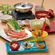 かにしゃぶ御膳