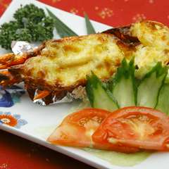 味の決め手は、自家製マヨネーズ！『伊勢海老マヨネーズ焼き』