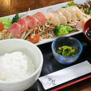 汁物・小鉢付き

