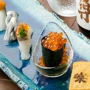毎朝魚河岸で、店主が目利きして仕入れる新鮮な食材