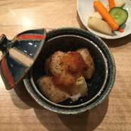 餅の揚出しおろしのせ