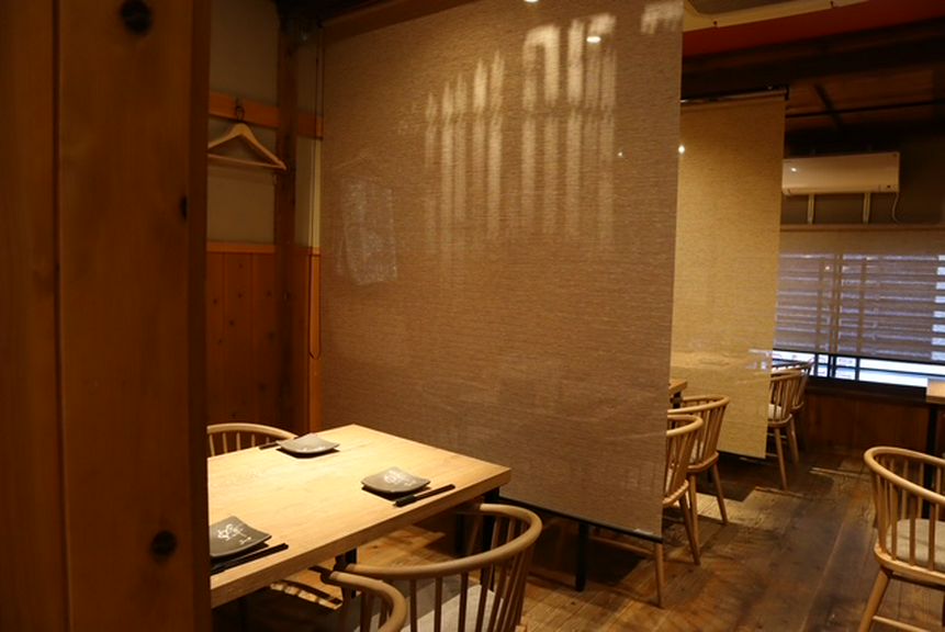 プライベート空間演出