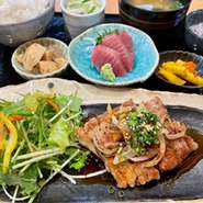 鉄板焼　生姜焼き御膳