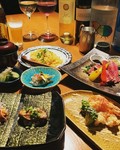 海鮮とお肉の両方楽しめる贅沢なコースとなっております。