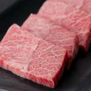 うでの部位では霜降りＮｏ１！
一頭から３キロ程度しかとれない
超希少部位