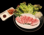 豚バラ・サニーレタス・コチュジャン
白菜キムチ・白ネギ