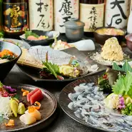 ◆3時間00分飲み放題付き(L.O30分前)/個人盛◆至福の時間を過ごせるコースです。