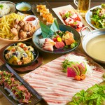 【熟成肉のサムギョプサル】がお腹いっぱい食べられる食べ放題プランです◎