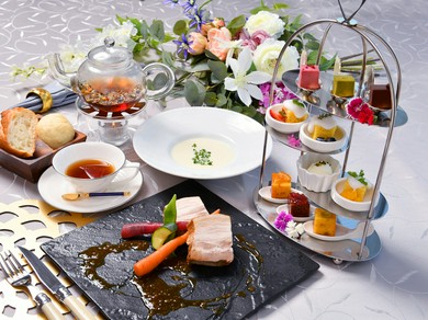 【アフタヌーンティー付ランチ】季節の味わいを愉しもう♪＜1日10組様限定＞