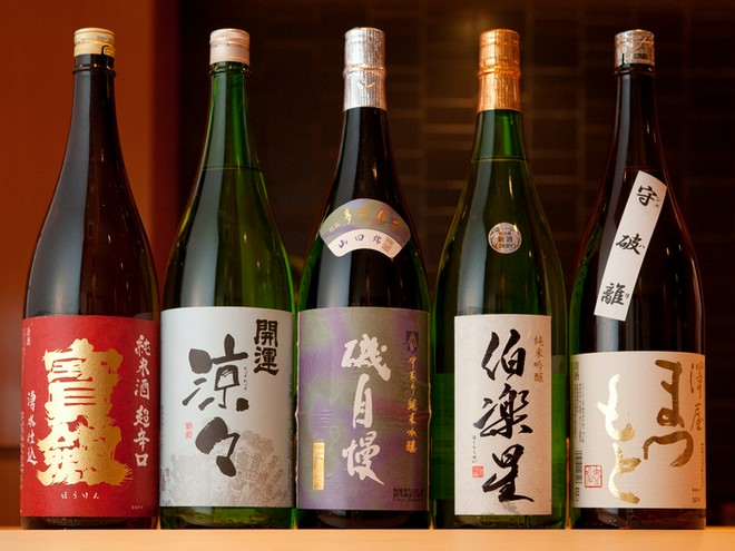 日本酒にこだわっている