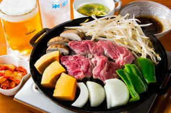 生羊肉成吉斯汗烤羊肉 Nanman 新检见川店