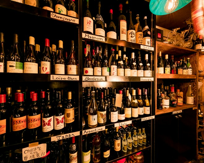 ワインにこだわっている