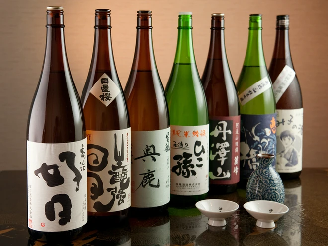日本酒にこだわっている