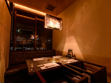 全席個室のプライベートな時間を満喫できます