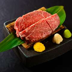 自社管理で鮮度抜群のえぞ但馬牛のレアステーキを薄切りに『霜降り（レアステーキ薄切り）』