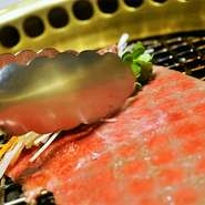あっさりとした旨味のお肉