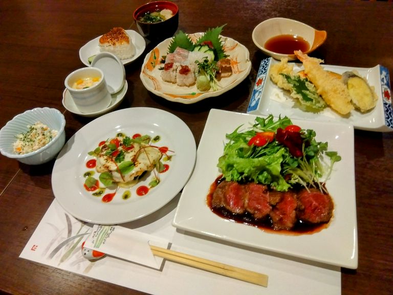 3800円のコースの1例です