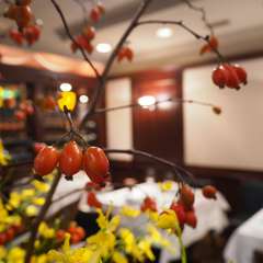 いつも豪華なお花が店内に飾られています💐