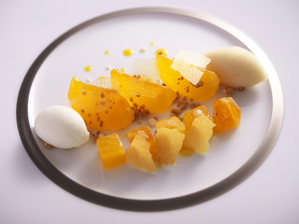 『柿のコンポート』