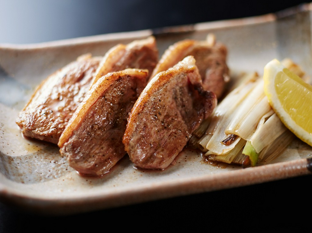 国産の厳選京鴨を使った『鴨焼き』