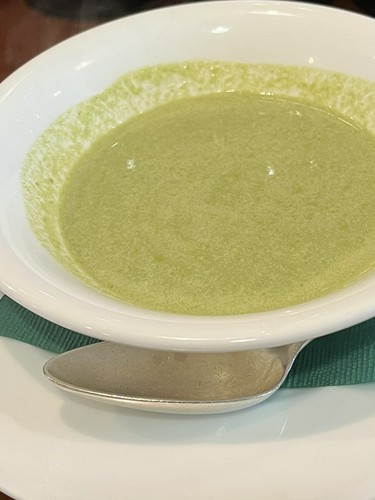 春限定のクリームスープ