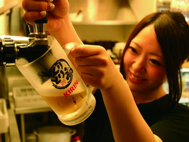 こだわりの美味しいビール、お約束いたします。