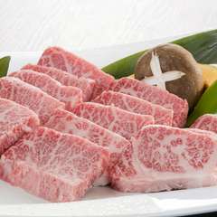 極上松阪牛の『あみ焼き』は、たれ・塩から選べます