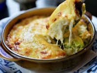 一口で心を豊かにしてくれる『アボカドと蟹クリーム焼』