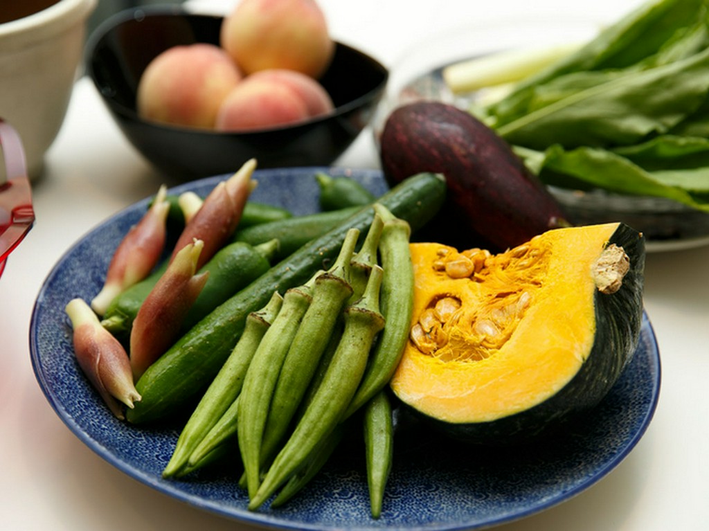 太陽と大地の豊かな恵みを感じる活力に満ちた食材達