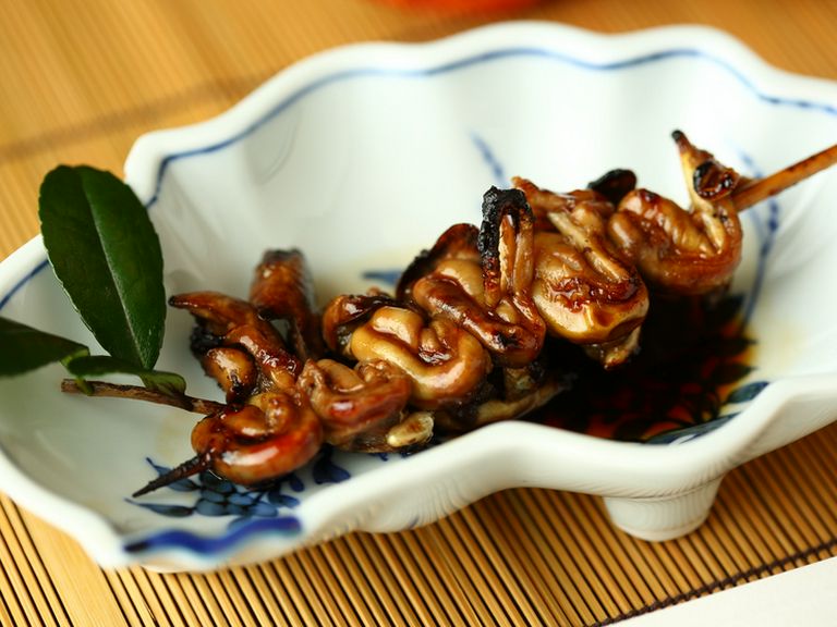 鰻の肝焼き