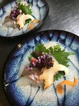 ＜一例＞
◆季節の前菜
◆お造り
◆椀物
◆揚げ物
◆魚煮付け
◆お肉料理
◆御飯
◆汁物
◆香の物
◆デザート
※4名様以上で、前日迄に要予約。
※内容、ご予算、お時間などは電話予約時にご相談ください。