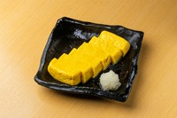 色もよく味も上品な卵焼き