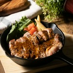 国産豚ロースのとろけるハニーマスタードソース