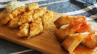 白身魚のフライとフレンチフライの欧米定番メニュー！