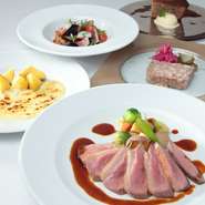 じっくり丁寧に手間をかけてつくられる丸尾シェフのフレンチと、種類も量も豊富なワインは、大切なゲストをおもてなしするのにぴったり。最大24名まで着席可能。貸切も可能なので、接待や会食などに利用できます。