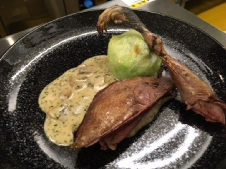 ジビエ料理(雷鳥)