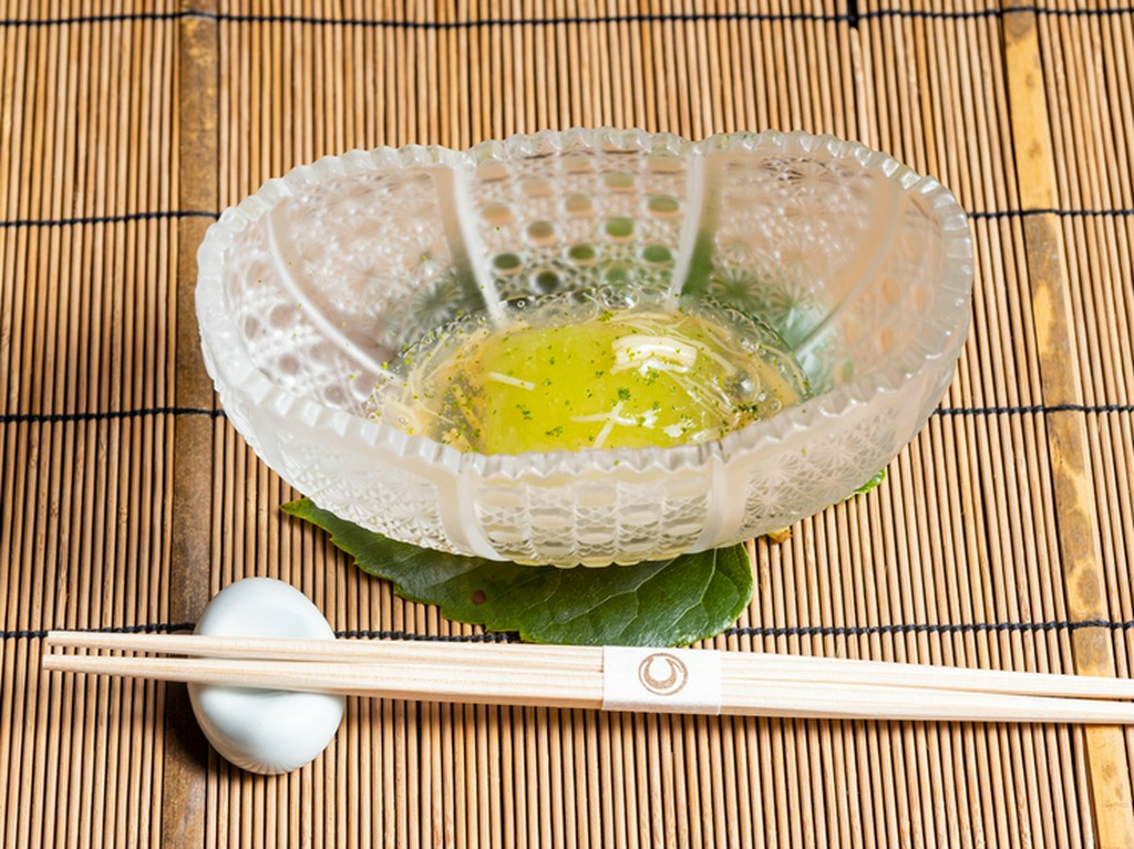 先付け『冬瓜貝柱餡掛け』