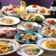 クリスマスのコース料理5,000円の他年末年始やパーティー料理お一人様4,000円より
お好みのプランにて対応いたします。