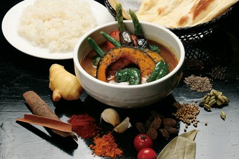 ベジタブルスープカレーセット