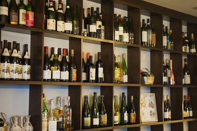 ワインにこだわっている